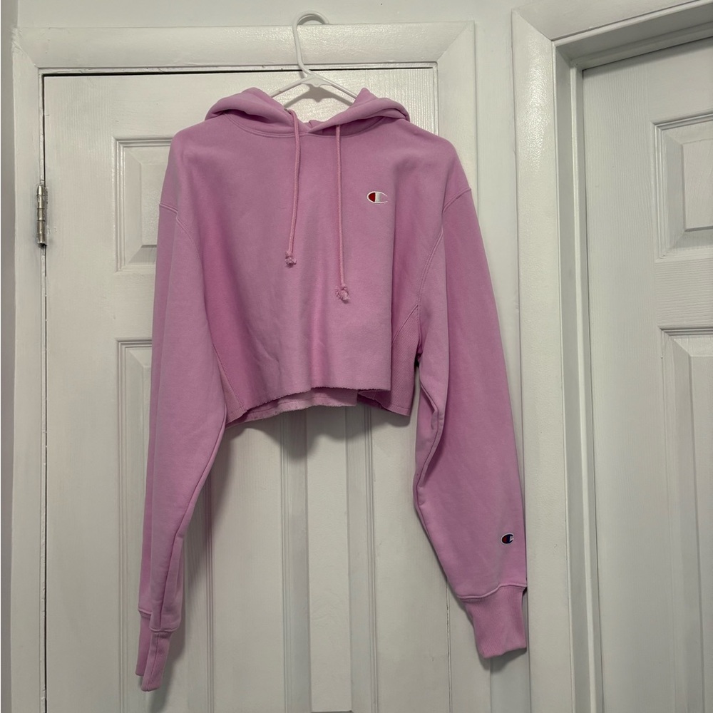 Champion Light Pink Hoodie